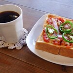 とみさんち - ピザトースト＆コーヒー