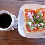 とみさんち - ピザトースト＆コーヒー