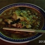 彩華ラーメン - 2013.2.23(土)訪問 美味しいd(^_^o)岡山から4人で