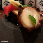 日本料理 TOBIUME - 関門海峡産の地蛸に合馬産の筍