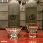 日本料理 TOBIUME - CRAFT稲とこうじササニシキと亀の尾吞み比べ