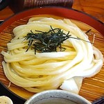 手打ちうどん 自遊席 - 「季節の天ぷら盛り合わせ ざるうどん (冷)」