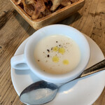 RODEO & Cafe - 新玉ねぎの冷製スープ