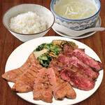 Tantoto Wakura - 牛たん焼きとハラミ定食