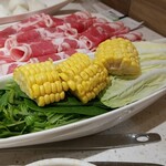 海底撈火鍋 - とうもろこしを忘れたと