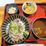 Yodoyabashi Uoji - マグロうなじ炙りトロ丼（1000円）