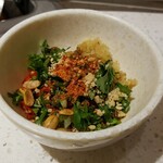 海底撈火鍋 - 最初の調味料