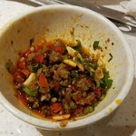 海底撈火鍋 - かき混ぜる、ここで相方友人と合流、食べるのを控える！？