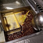 海底撈火鍋 - 麻辣スープのアップ
