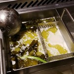 海底撈火鍋 - 高菜スープのアップ