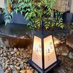 鮨処 池上 - 玄関前