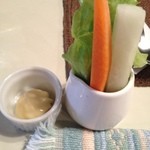 喫茶 マロン - スティックサラダ（ランチセット）