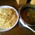 新羽亭 - しんちゃんのつけ麺・大盛り（880円）