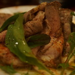 バール エ ターヴォラ カルダ ラ・ジョストラ - フィエレンツ風、もち豚ローストポーク「アリスタ」