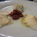 シチリア - チーズの盛り合わせ