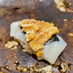 鮨処 池上 - 雲丹いか