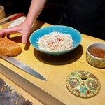 鮨処 池上 - 毛蟹(根室 800g)