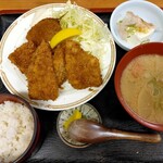 カネセイ - マグロカツ定食 950円