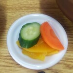 小さな食堂 ヒロ - 漬物 (2022.05.03)