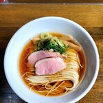 中華そば 今野 - 鴨だし中華(並)全粒粉麺