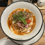 海老丸らーめん - 冷やしソフトシェルクラブらーめん