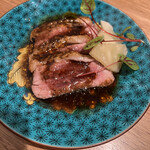 海老丸らーめん - 鴨肉まし