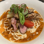 海老丸らーめん - 冷やしソフトシェルクラブ