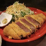まめ福 - ビフカツ定食(1,500円)