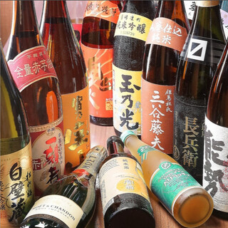 日本酒や焼酎が豊富◆お好みの一杯で乾杯のひと時を