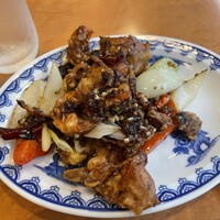 横浜中華街 北京飯店 - クラブシェルの炒め物 横浜中華街 北京飯店 - クラブシェルの炒め物