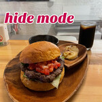 Hide mode - 『 Aバーガーランチセット¥1,200』