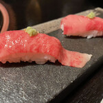Tsukitei - 現在の肉寿司