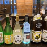 日本酒各種1合都是同樣的價格，非常劃算。