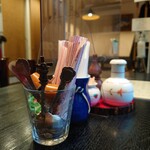 お料理ひろせ - 卓上コーヒーセット。