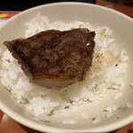 焼肉なか野 - 極上ロースとご飯