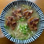 風遊斎 - モグモグスバのアップ