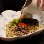 Gensoba Nonaka - 黒豆納豆蕎麦