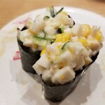 回転寿し トリトン - 北のサラダ。