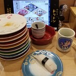 回転寿し トリトン - 終盤。