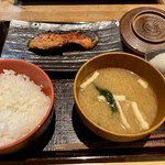 174838297 - 銀鮭西京漬け定食