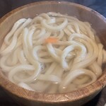 たらいうどん椛や - 釜揚げうどん（うどんのみ）