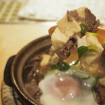 Teppan Yaki Nina Na Ichi - 和牛肉吸い 半熟卵のせ