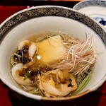 銀座 しのはら - ゴマ豆腐入り