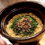 銀座 しのはら - 新生姜と牛肉のご飯