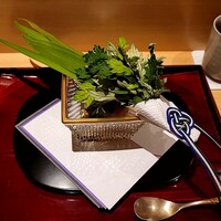 銀座 しのはら - 菖蒲と蓬のお飾り