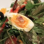 ボーノ - 茹で玉子にアンチョビ  最高❗️