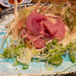 Kourimbou - 上州地鶏のたたき　900円