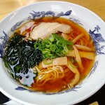 御食事処 おれんぢ - 【2022.5.13(金)】カレーセット(醤油ラーメン)850円の醤油ラーメン