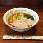 ささ木 - 料理写真:ラーメン(本来は400円、今回はチャーシューを切らしていて300円)