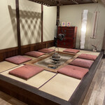 飛騨亭花扇 - 囲炉裏がある